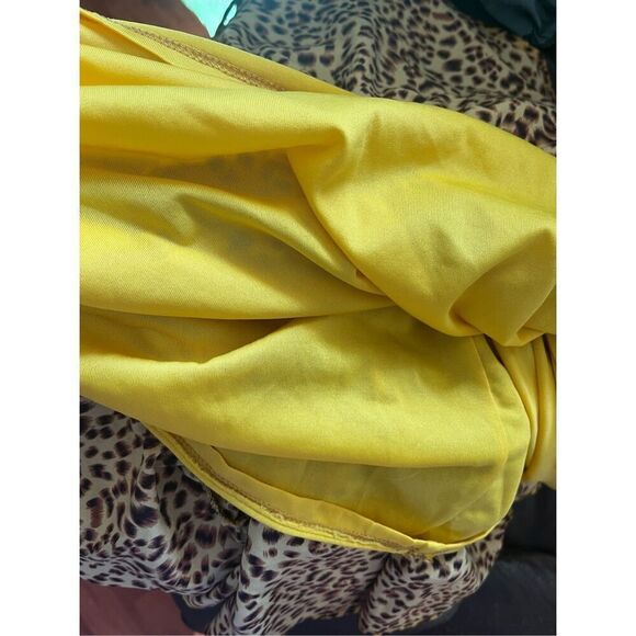 NWOT. New In Honey Black Leopard Spaghetti Dress size L - Picture 7 of 11